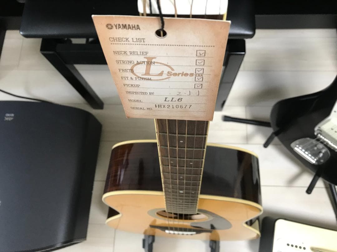 Yamaha Acoustic Guitar Ll6 Are