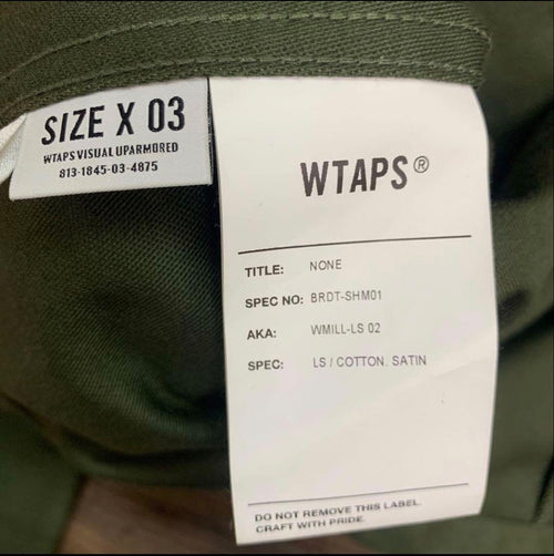 Wtaps Others Brdt-Shm01