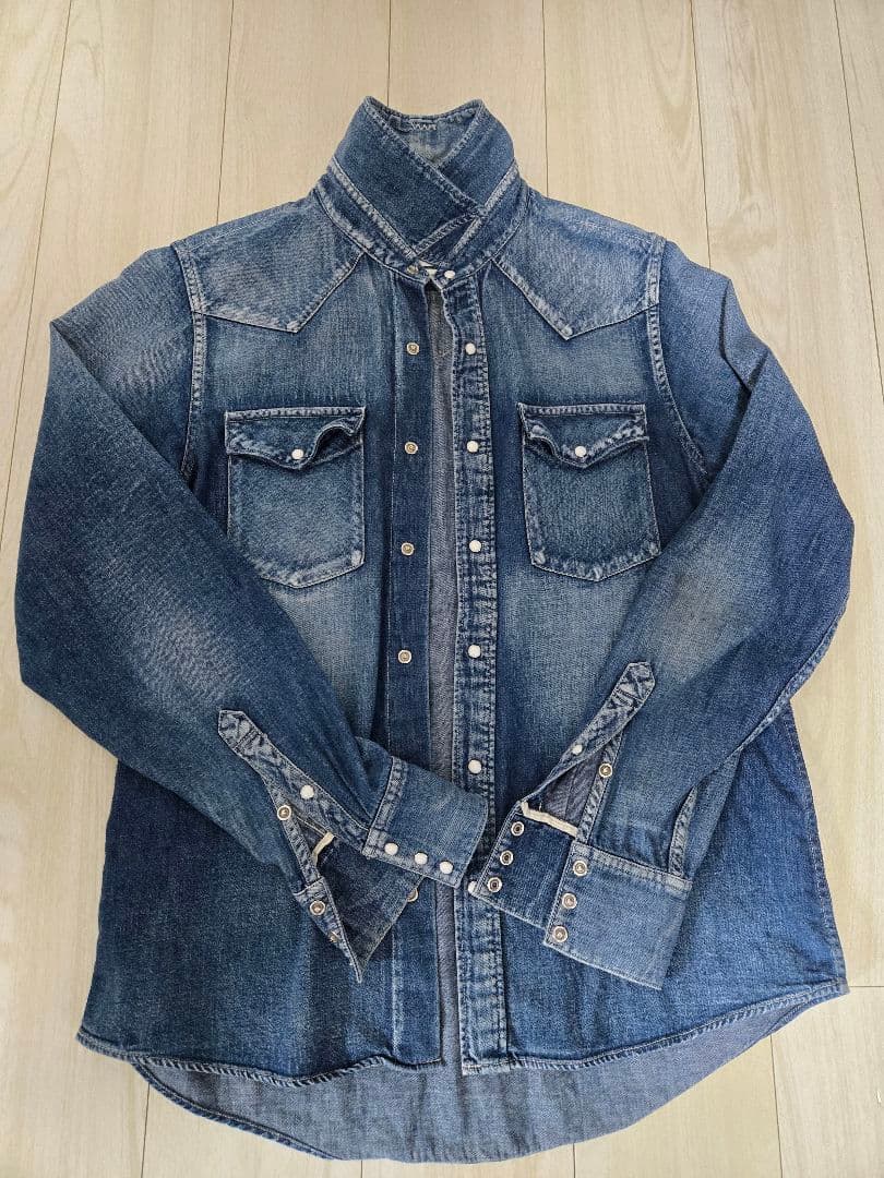 Visvim Denim Shirts Dungaree Social Sculpture Shirt