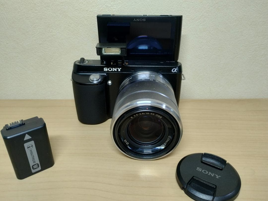 Sony Mirrorless Interchangeable Lens Cameras Nex-F3