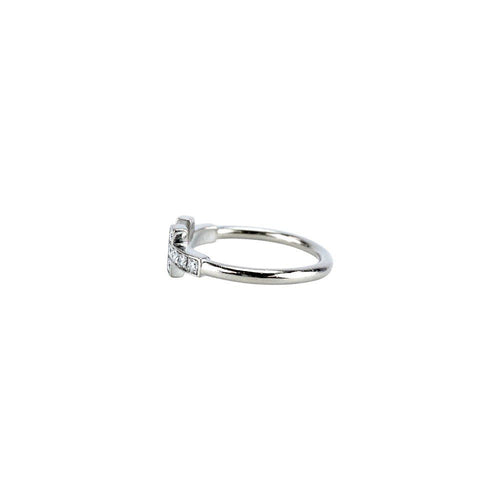 Tiffany Ring T K18 Wg750 2.4G #7 676499 13 )/Top 1.8 0.5Cm/ 0.1 Ab