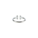Tiffany Ring T K18 Wg750 2.4G #7 676499 13 )/Top 1.8 0.5Cm/ 0.1 Ab