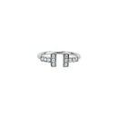 Tiffany Ring T K18 Wg750 2.4G #7 676499 13 )/Top 1.8 0.5Cm/ 0.1 Ab