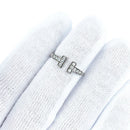 Tiffany Ring T K18 Wg750 2.4G #7 676499 13 )/Top 1.8 0.5Cm/ 0.1 Ab