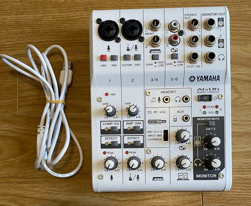 Yamaha Audio Interface Ag06 Mixing Console