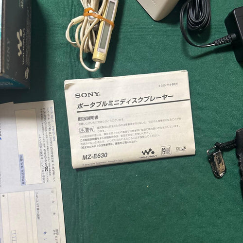 Portable Md Players Sony Mz-E630