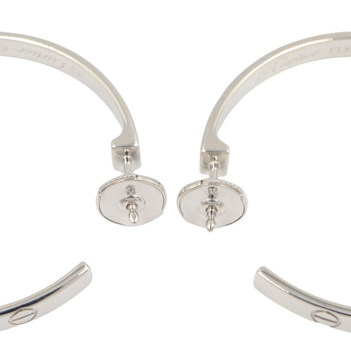 Cartier Earrings (For One Ear) K18Wg Used A
