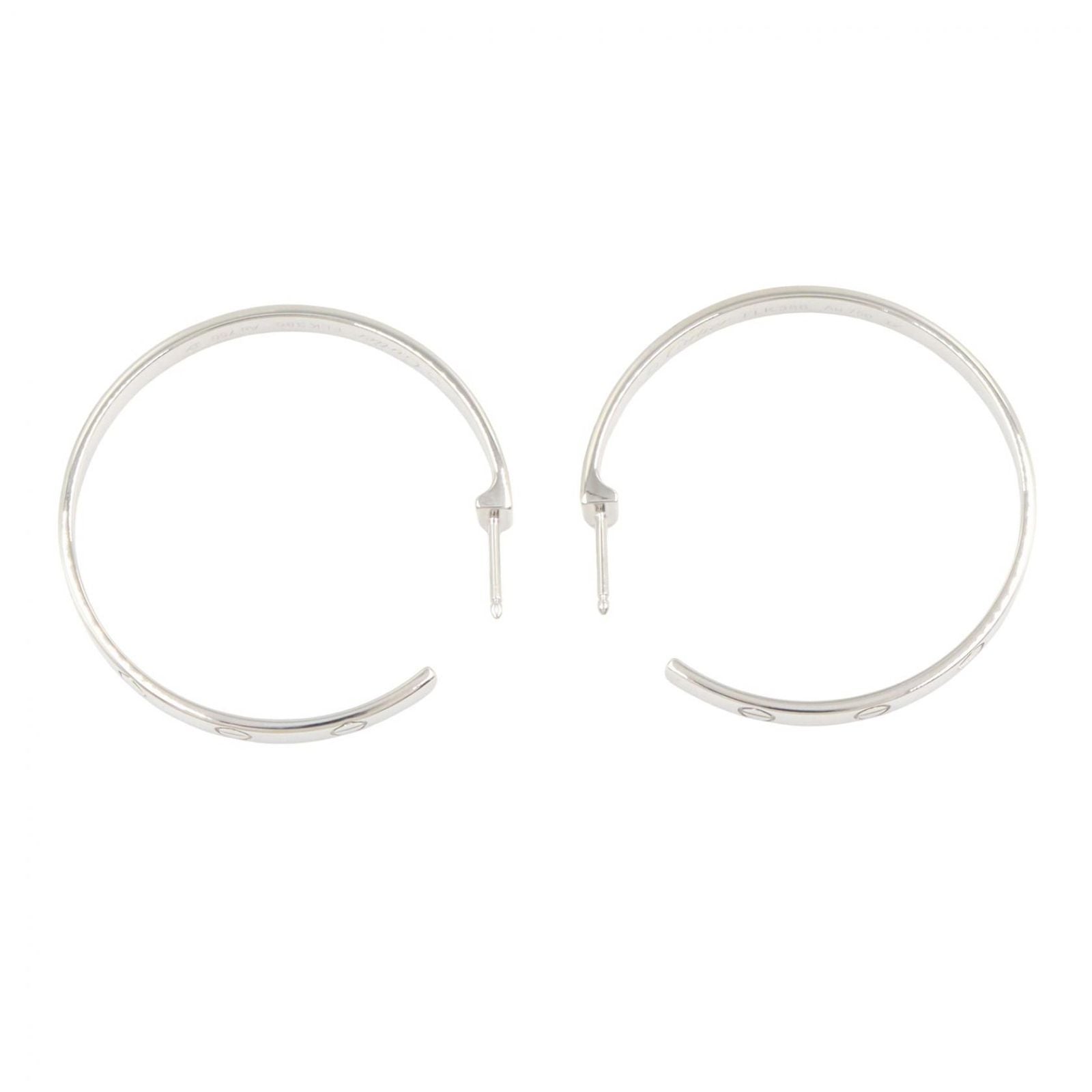 Cartier Earrings (For One Ear) K18Wg Used A