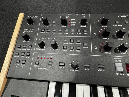 Analog Synthesizer Sequential Trigon-6