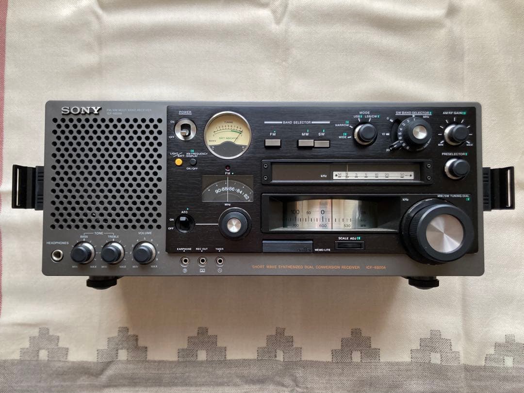 Sony Radios Radio Cassette Players Icf-6800A