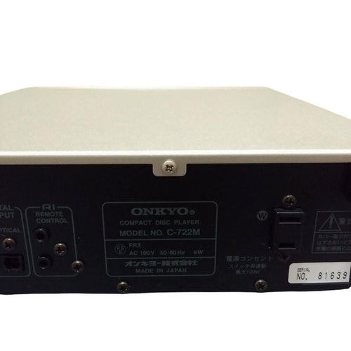 Onkyo Cd Sacd Players Intec C-722M