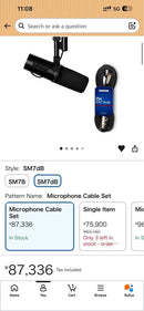 Shure Dynamic Microphones Sm7Db