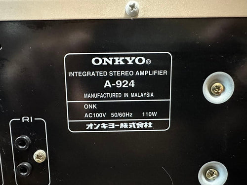 Onkyo Integrated Amplifiers Integra A-924