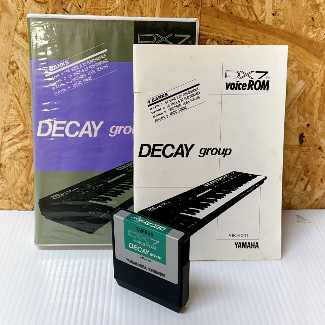 Others Yamaha Dx7Ii Voicerom Decay Vrc-1001