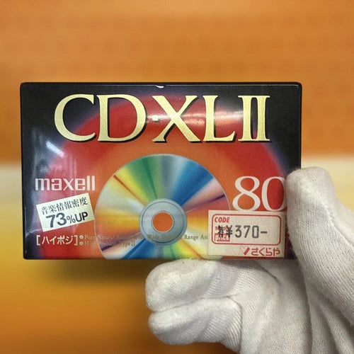 Maxell Cassette Tapes Cd Xlii 80