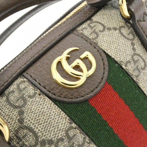 Gucci Carry Case Ophidia 781490 96Iwg 8745/Beige+Brown( Gold(