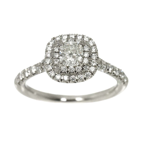 Tiffany Ring Tiffany&Co. 0.31Ct H/Vs1/3Ex 7.5 Pt Diamond 90328216