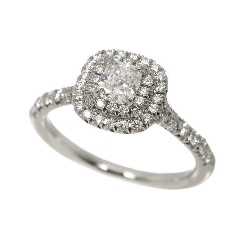 Tiffany Ring Tiffany&Co. 0.31Ct H/Vs1/3Ex 7.5 Pt Diamond 90328216