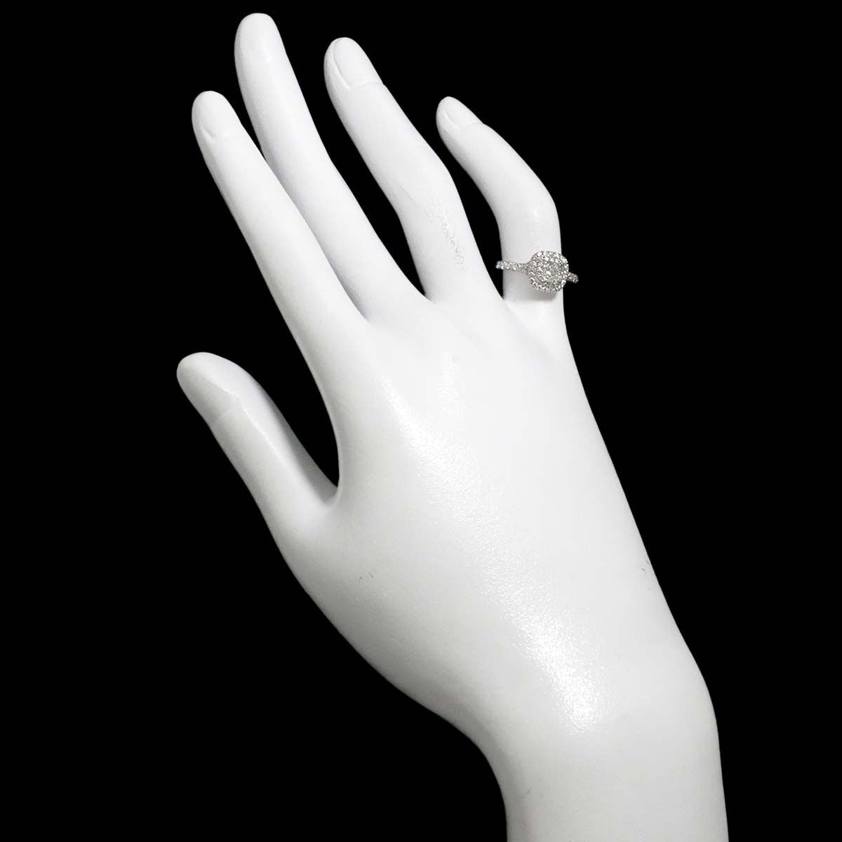 Tiffany Ring Tiffany&Co. 0.31Ct H/Vs1/3Ex 7.5 Pt Diamond 90328216
