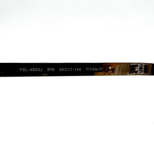 Yves Saint Laurent Glasses Vintage Ysl Titanium 90S