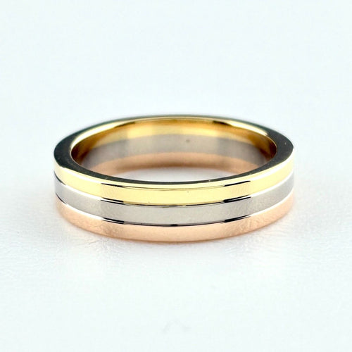 Cartier Ring Yg Pg Wg 13.5 750
