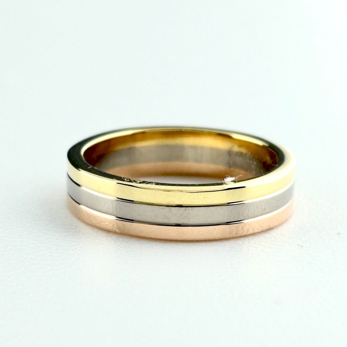 Cartier Ring Yg Pg Wg 13.5 750