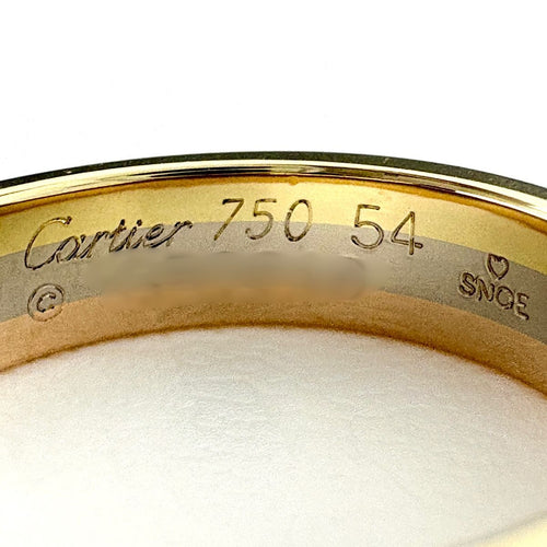 Cartier Ring Yg Pg Wg 13.5 750