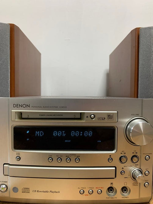Denon Mini Component Systems D-Mg33 Md/Cd Mdlp
