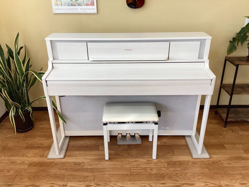Roland Keyboard Electronic Piano Lx705-Gpsr Shiro( 2019 88 Lx