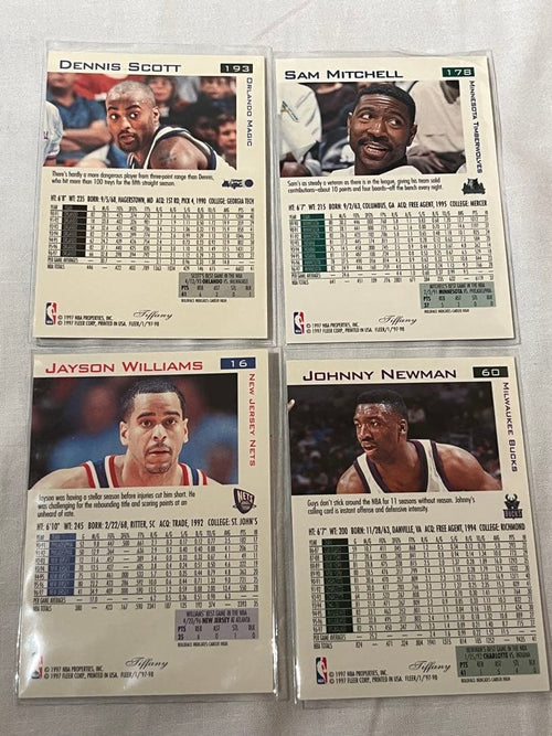 Nba 97-98 Fleer Traditions Tiffany 4