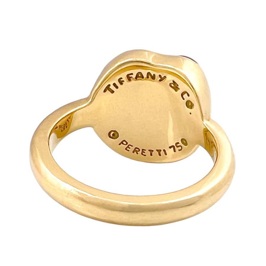 Tiffany Ring Co. 750 K18 Yg 11.5