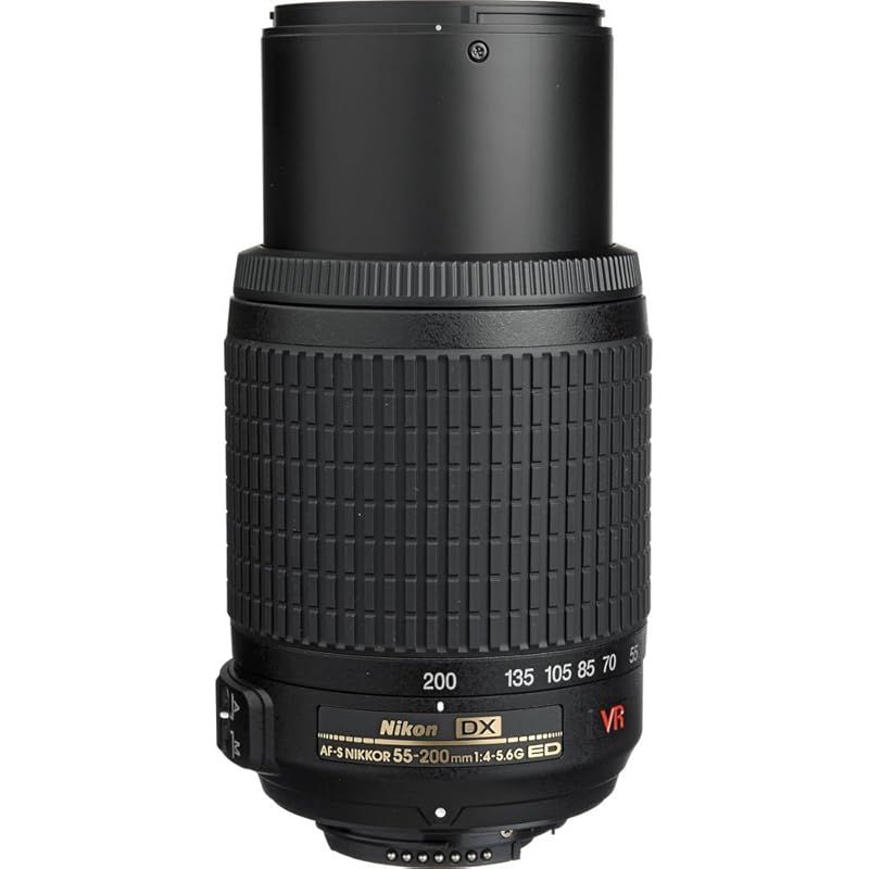 Surveillance Camera Nikon Af-S Dx Vr Zoom Nikkor 55-200Mm F/4-5.6G If-Ed 1