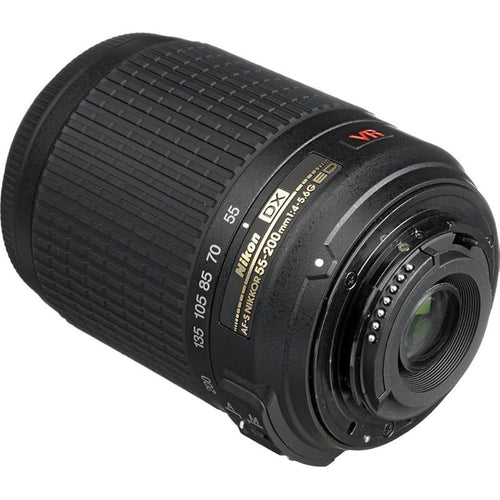 Surveillance Camera Nikon Af-S Dx Vr Zoom Nikkor 55-200Mm F/4-5.6G If-Ed 1