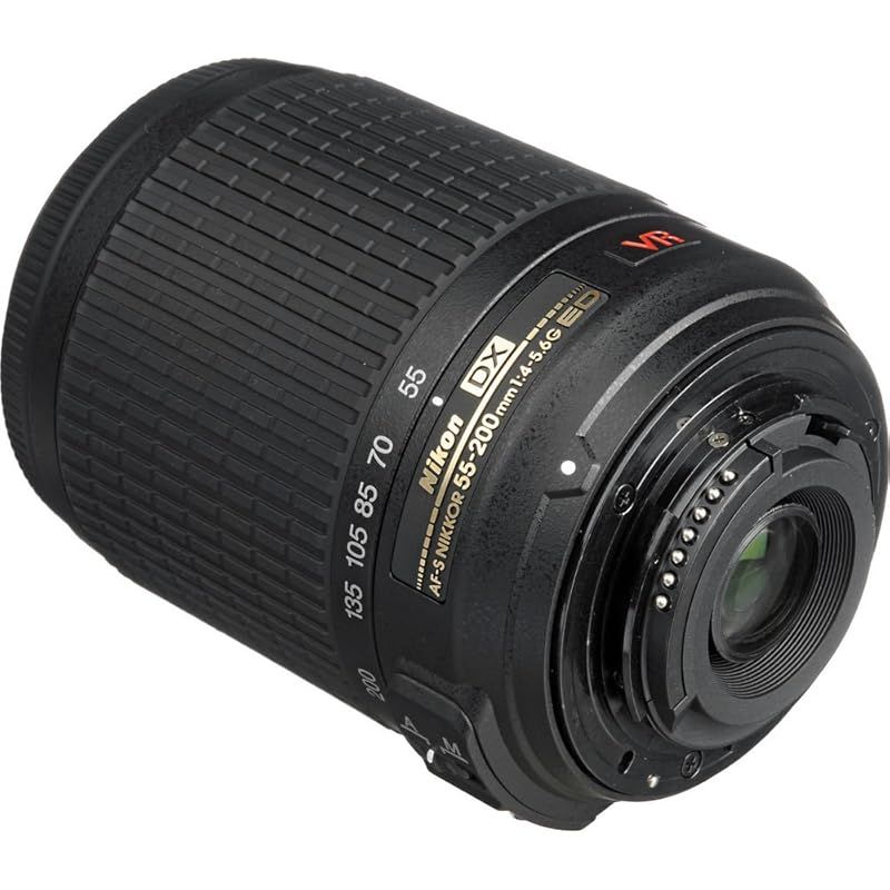 Surveillance Camera Nikon Af-S Dx Vr Zoom Nikkor 55-200Mm F/4-5.6G If-Ed 1