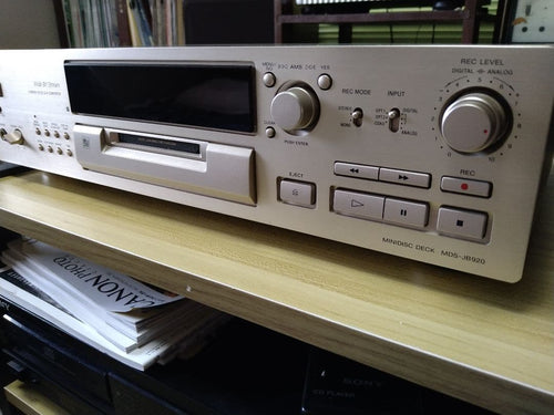 Sony Cd Md Cassette Deck Mds-Jb920