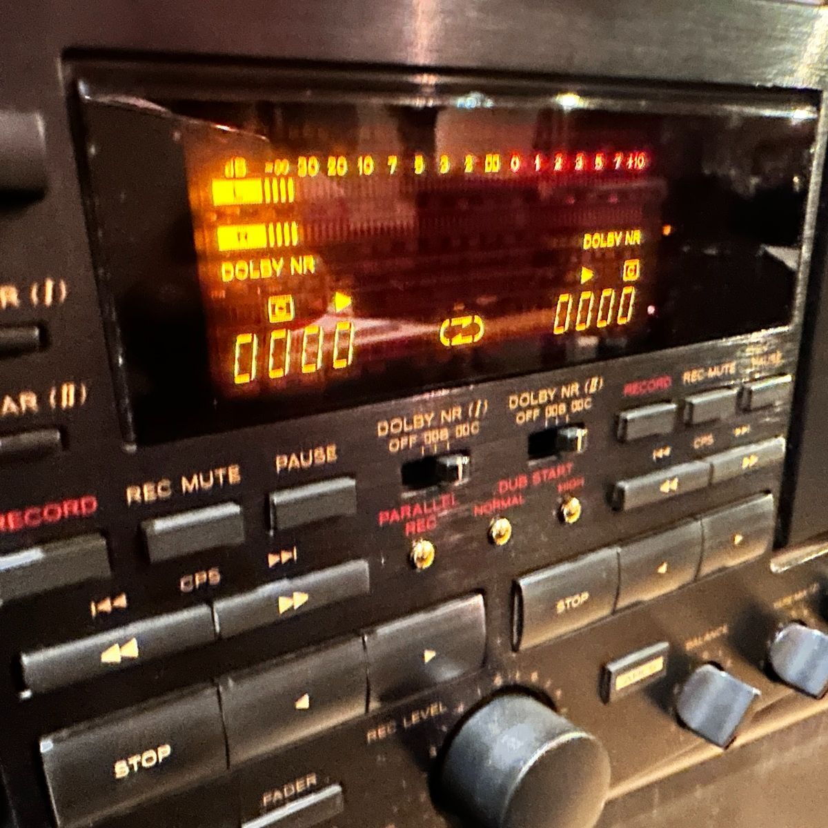 Toa [Audio] Others Fd-20 Stereo Double Cassette Deck Dolby B/C Nr Black