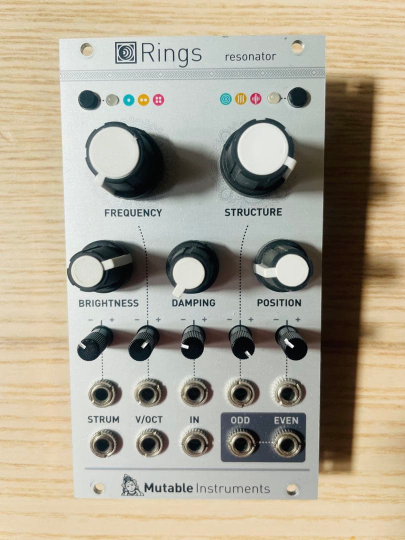 Modular Synthesizer Mutable Instruments Rings