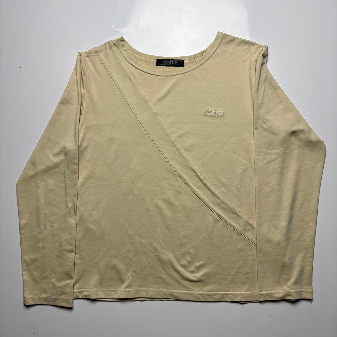 Prada T-Shirts 00S Archive Long Sleeve T-Shirt
