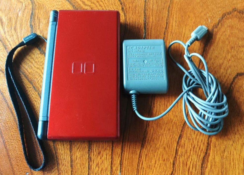 Nintendo Ds Body Lite) Crimson Black
