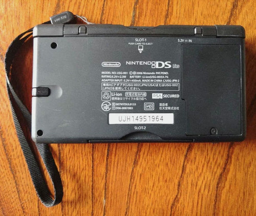 Nintendo Ds Body Lite) Crimson Black