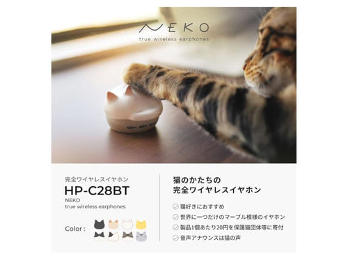 Radius Wireless Earphones Neko True