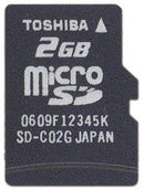 Memory Card Toshiba Microsd 2Gb Sd-Md002Ga