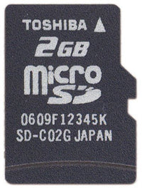 Memory Card Toshiba Microsd 2Gb Sd-Md002Ga