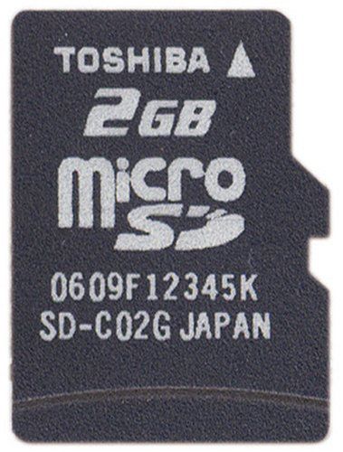 Memory Card Toshiba Microsd 2Gb Sd-Md002Ga