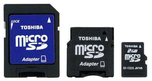 Memory Card Toshiba Microsd 2Gb Sd-Md002Ga