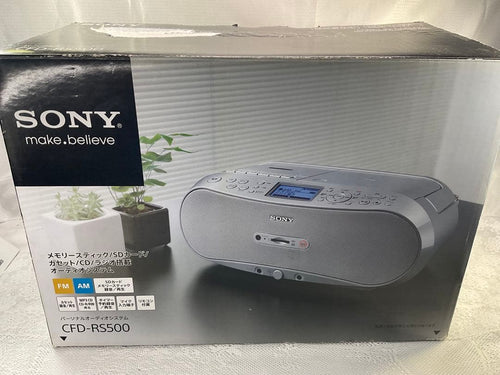 Cd, Md Cassette Decks Sony Cfd-Rs500