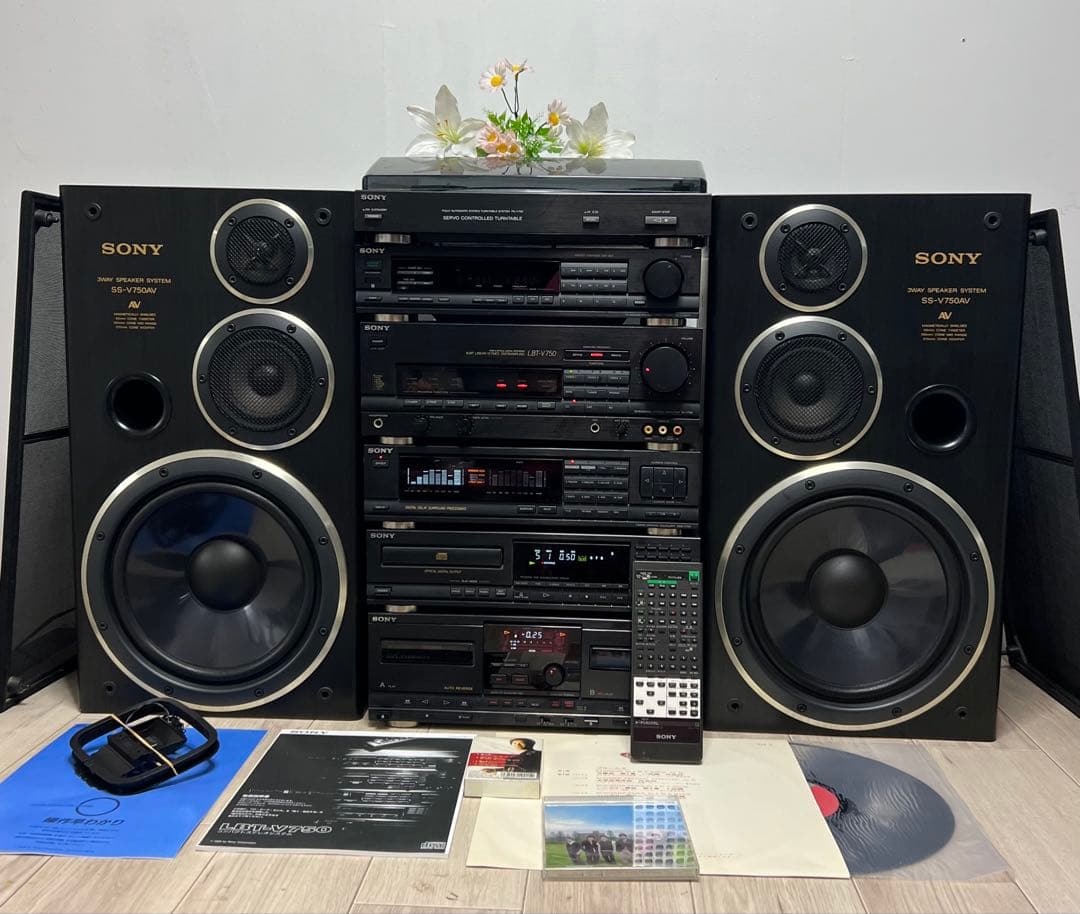 Cd, Md Cassette Decks Sony Liberty Lbt-V750