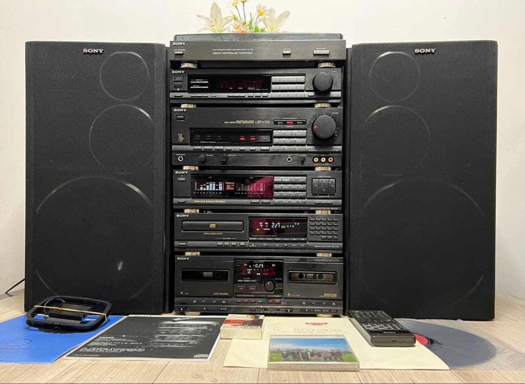 Cd, Md Cassette Decks Sony Liberty Lbt-V750