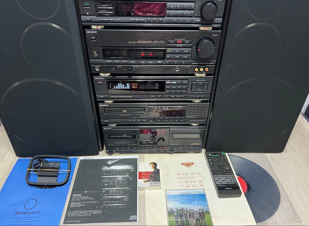 Cd, Md Cassette Decks Sony Liberty Lbt-V750