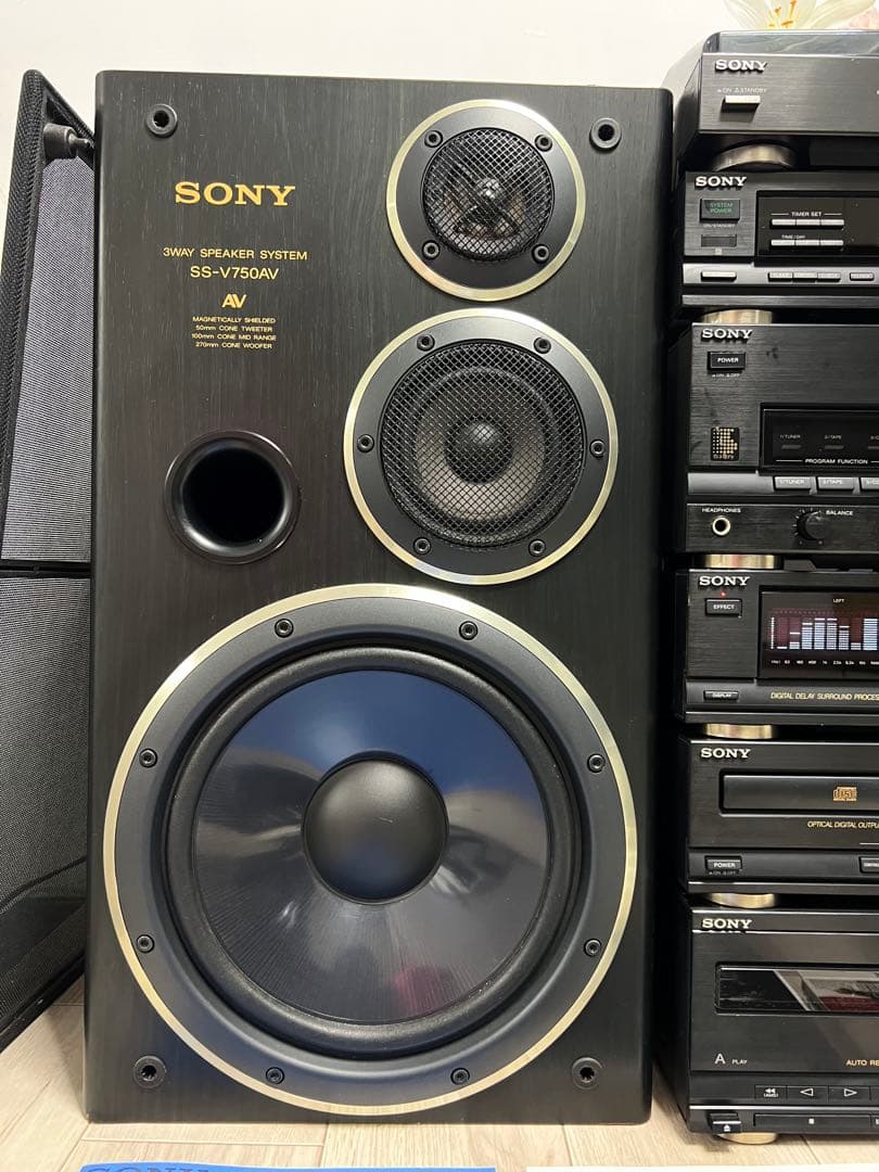 Cd, Md Cassette Decks Sony Liberty Lbt-V750